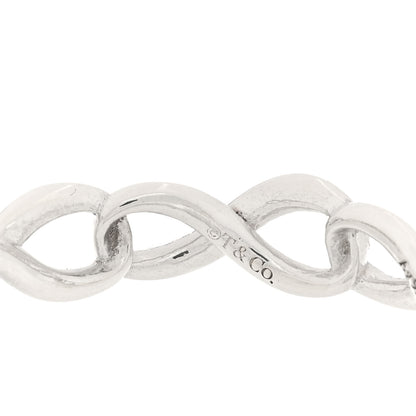 Tiffany Sterling Silver Narrow Infinity Band Ring 47 4.25 4 of 4