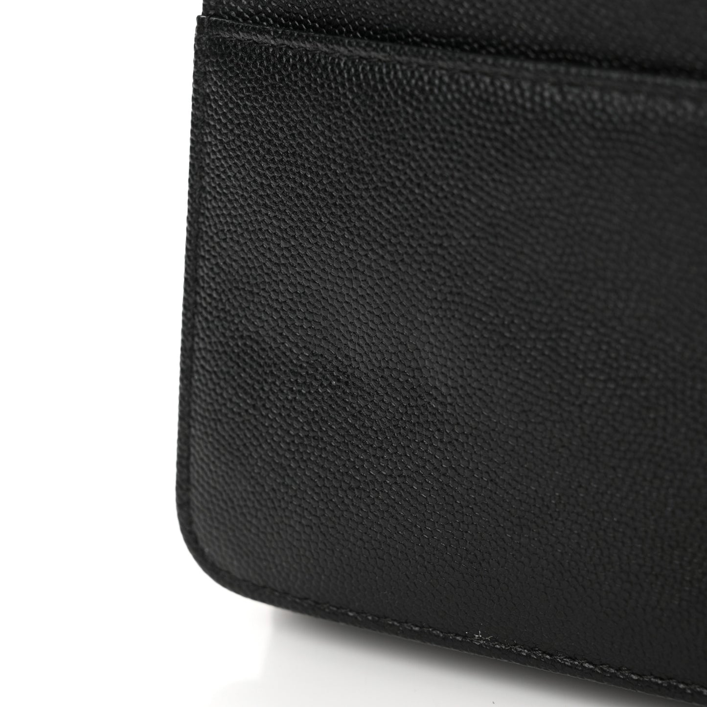 Caviar Quilted Vintage Mademoiselle Wallet On Chain WOC Black