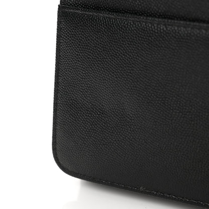 Chanel Caviar Quilted Vintage Mademoiselle Wallet On Chain WOC Black 14 of 14