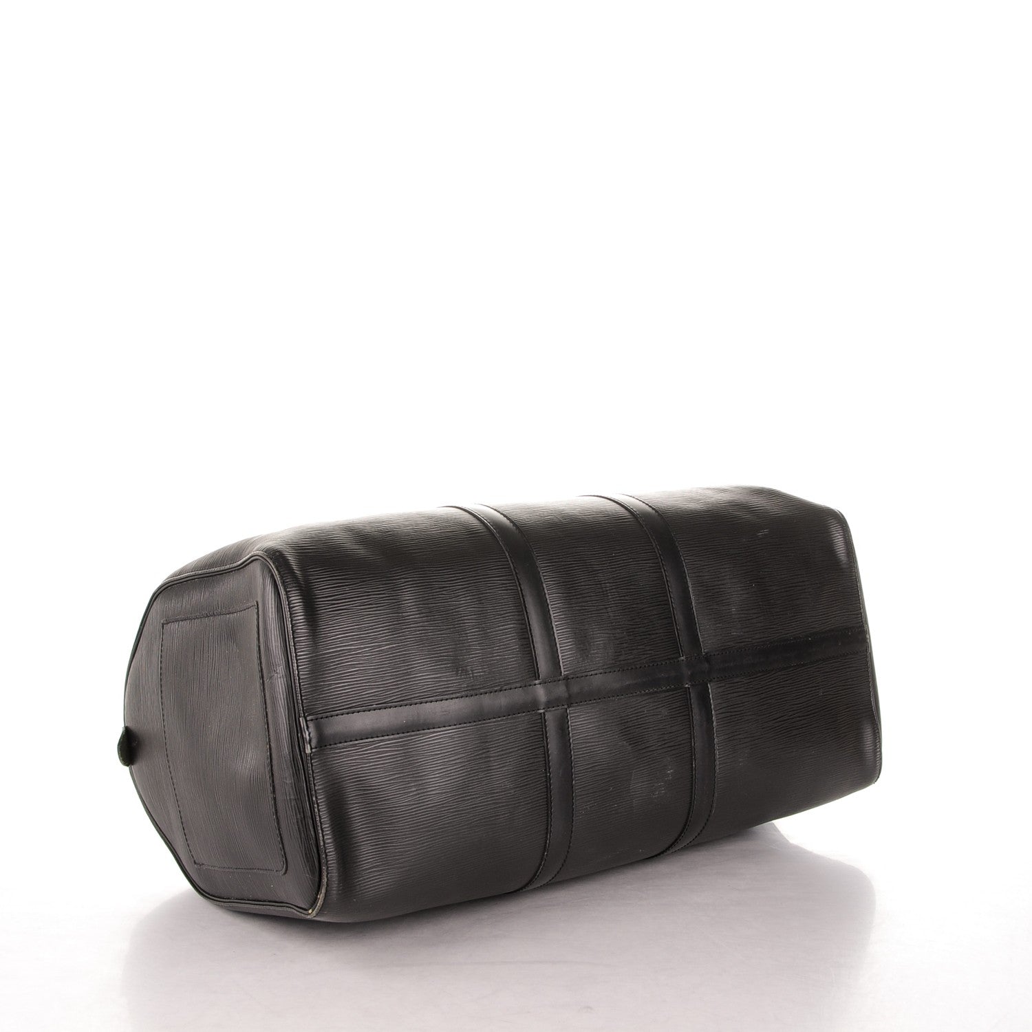 Louis Vuitton Epi Keepall 55 Black 4 of 12