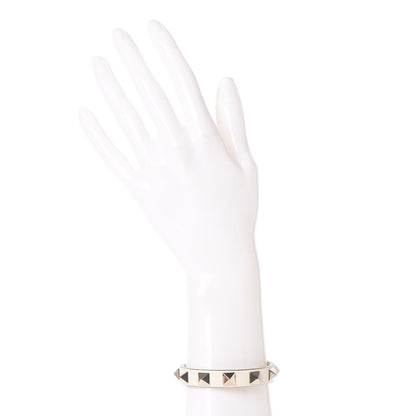 Valentino Garavani Vitello Rockstud Bracelet Ivory 2 of 6
