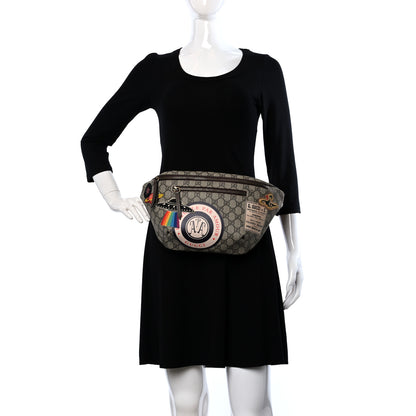 Gucci GG Supreme Monogram Courrier Belt Bag Beige New Acero 2 of 8