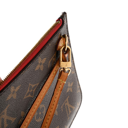Louis Vuitton Monogram Neverfull MM GM Pochette Pivoine 9 of 15