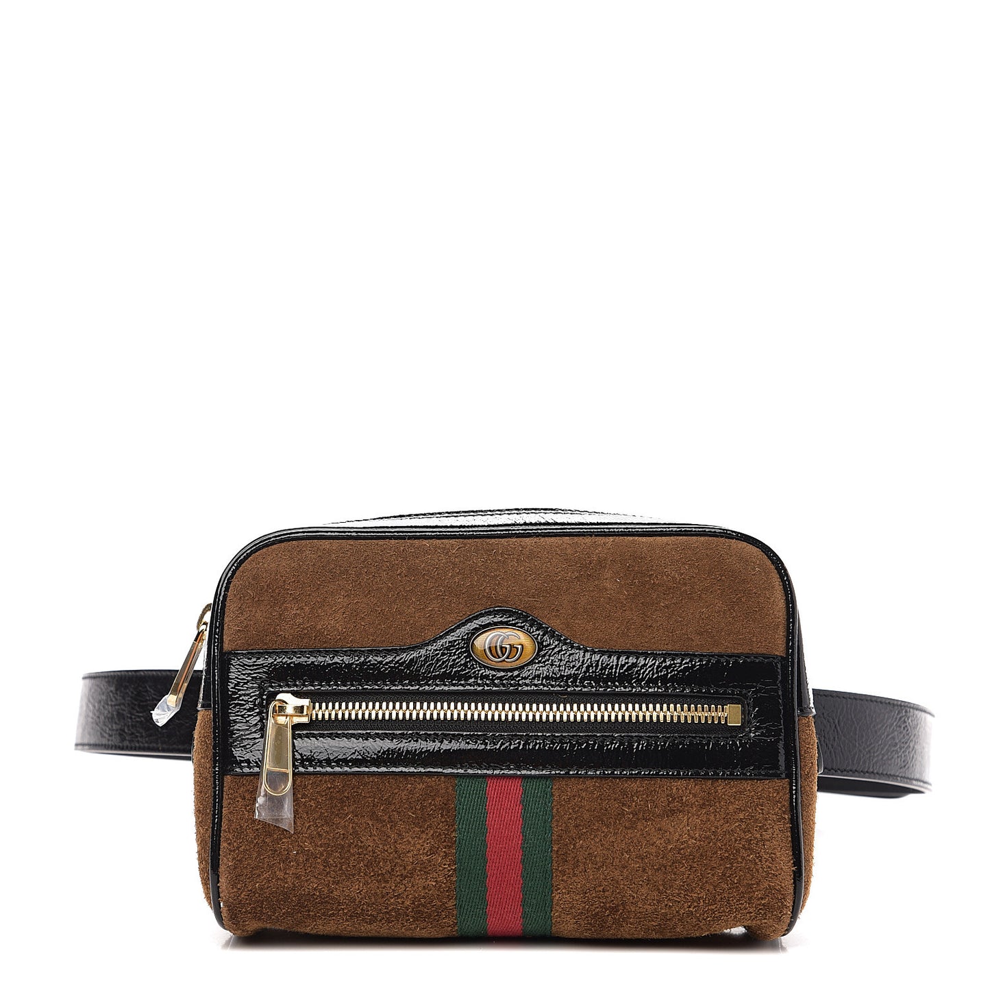 Suede Small Ophidia Belt Bag 95 38 Brown