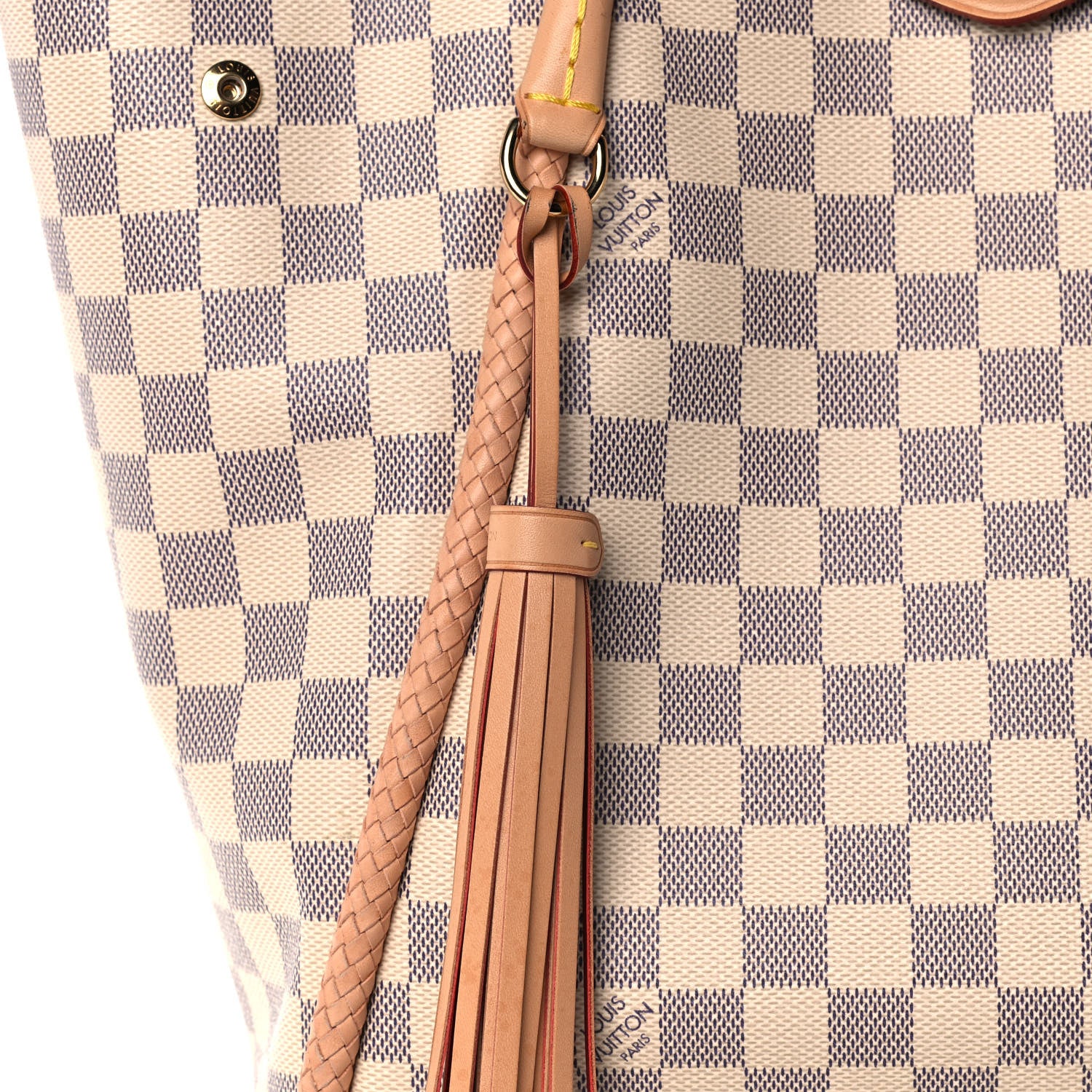 Louis Vuitton Damier Azur Propriano Rose Ballerine 9 of 15