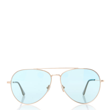Tom Ford Metal Dashel-02 Sunglasses TF996 Blue Gold 2 of 8