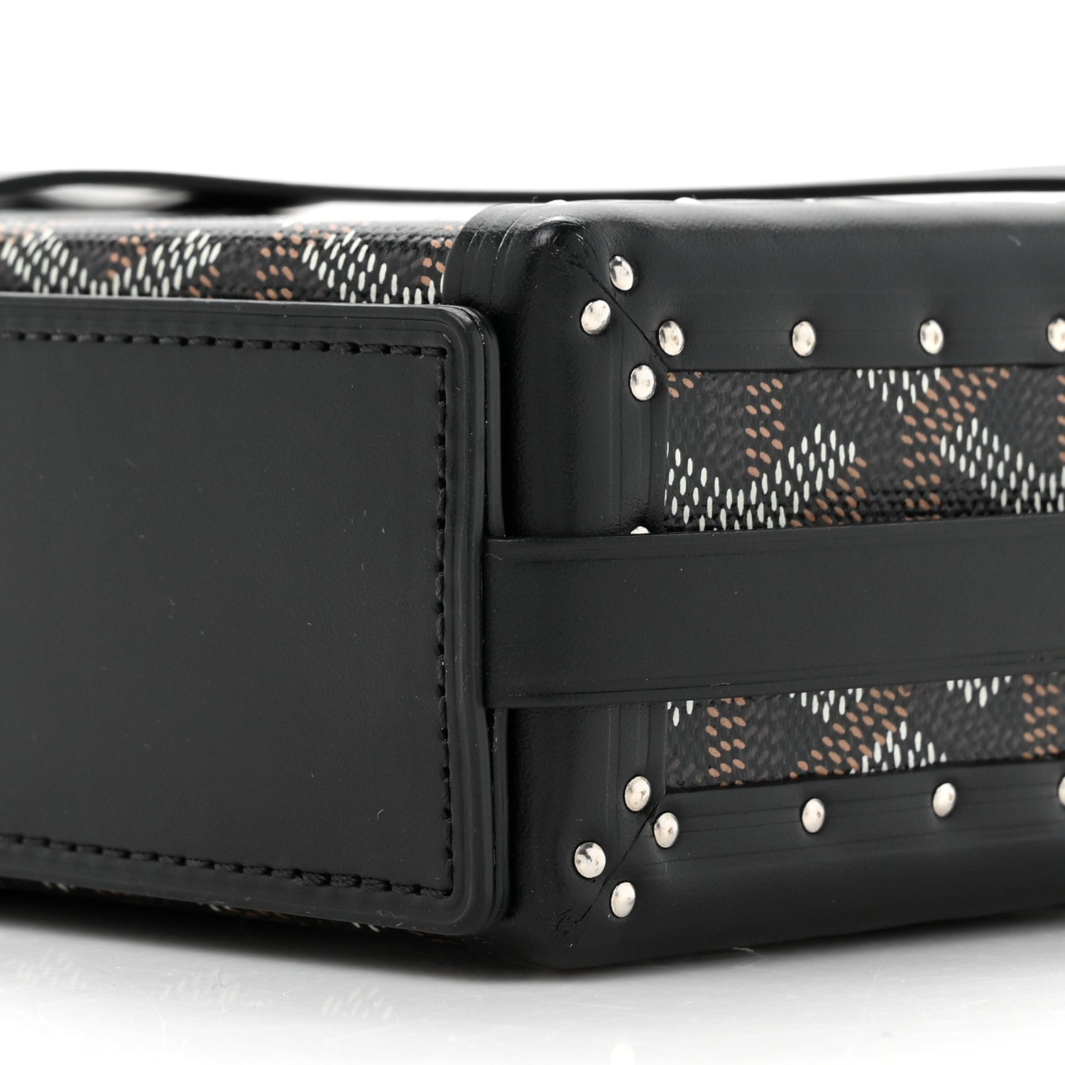 Goyard Goyardine Minaudiere Trunk Bag Black 9 of 14