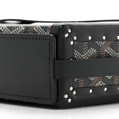 Goyard Goyardine Minaudiere Trunk Bag Black 9 of 14
