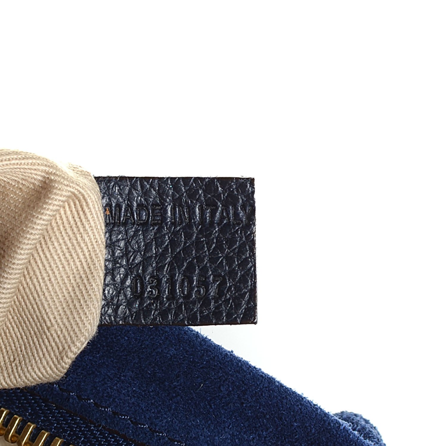 Chloe Suede Calfskin Medium Paraty Midnight Blue 9 of 10