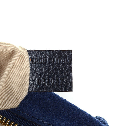 Chloe Suede Calfskin Medium Paraty Midnight Blue 9 of 10
