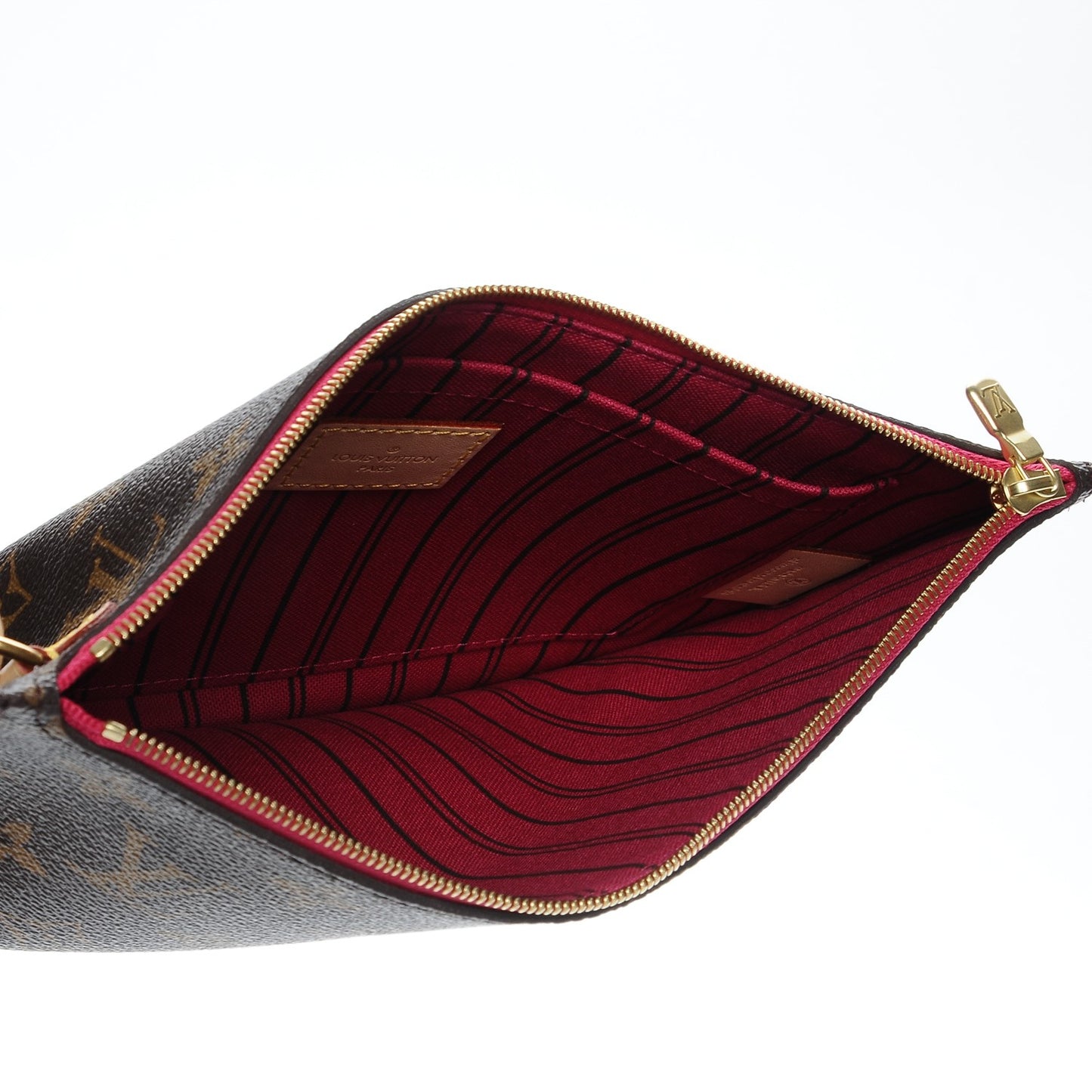Monogram Neverfull MM GM Pochette Pivoine