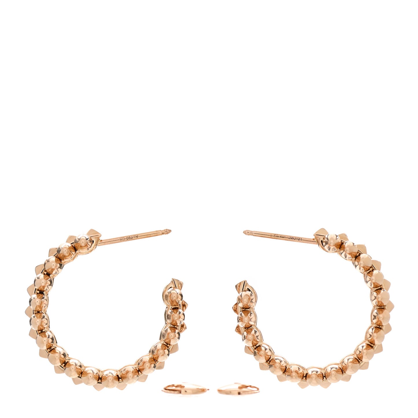 18K Pink Gold Small Clash de Cartier Earrings