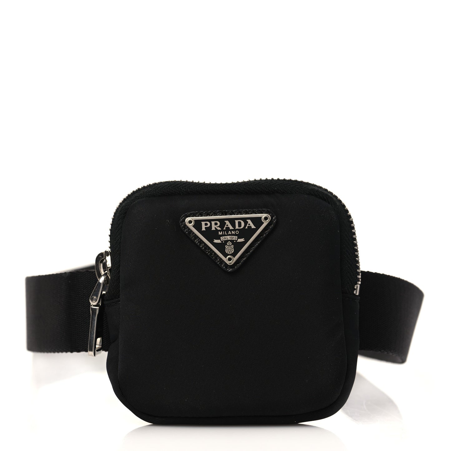 Re-Nylon Woven Belt Black