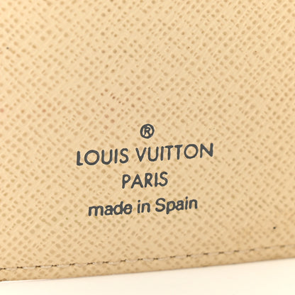 Louis Vuitton Damier Azur Small Ring Agenda Cover 6 of 8