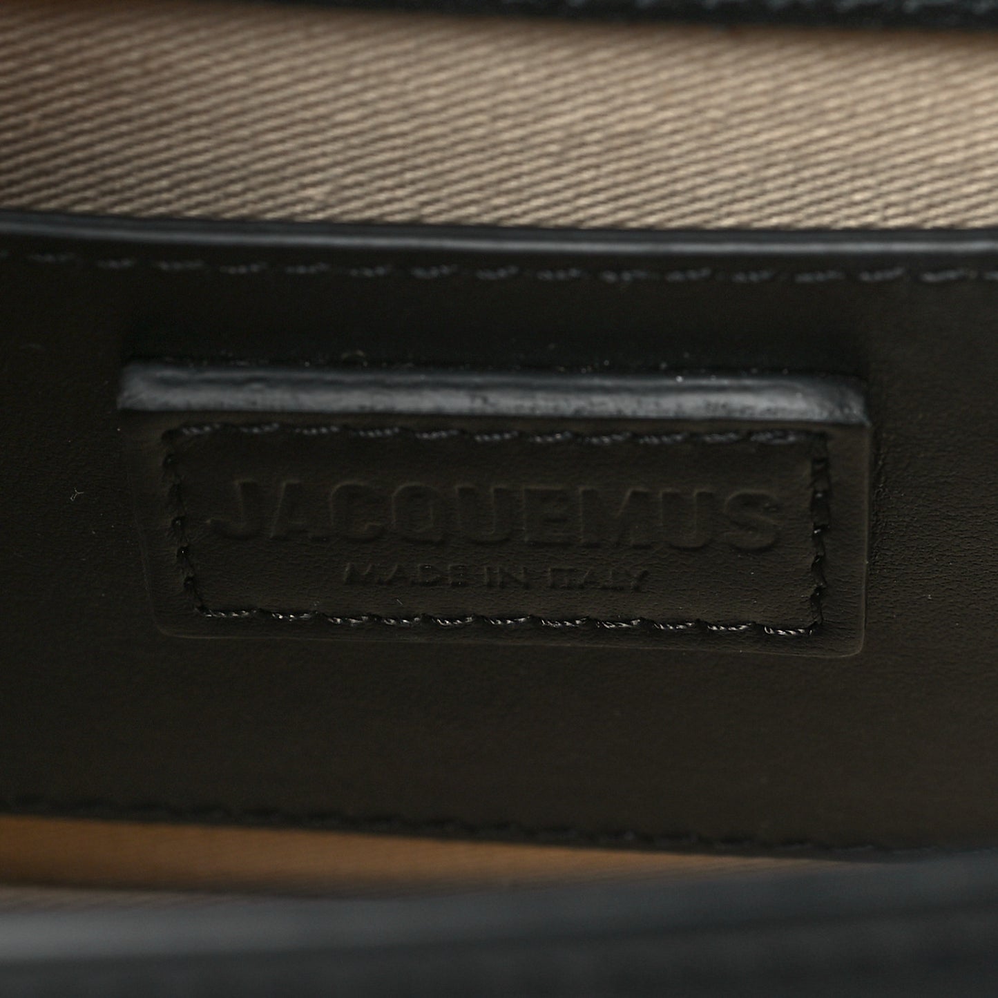 Smooth Calfskin Le Grand Bambino Black