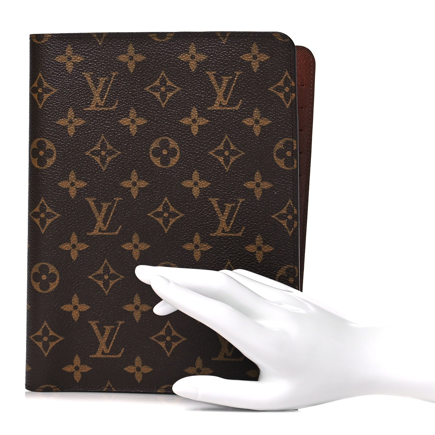 Monogram Desk Agenda Cover