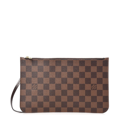 Louis Vuitton Damier Ebene Neverfull MM GM Pochette 1 of 7
