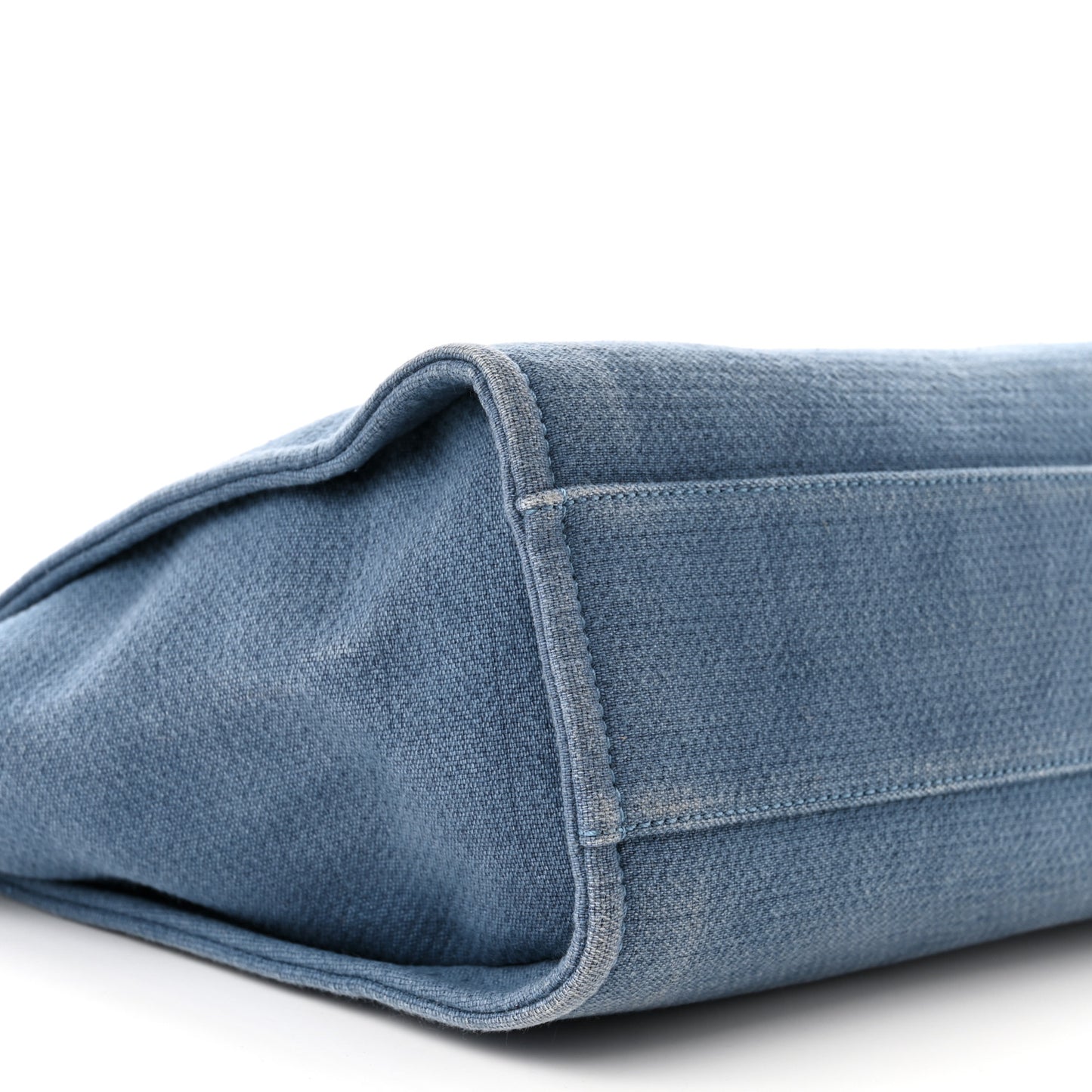 Canvas Small Deauville Tote Blue