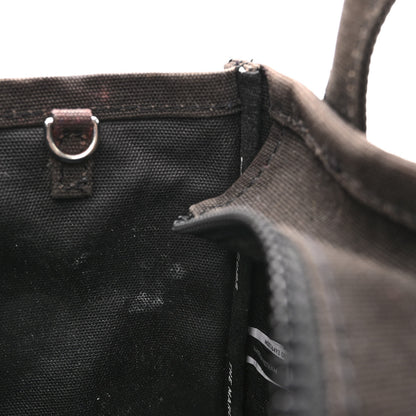 Marc Jacobs Cotton Canvas Mini The Traveler Tote Bag Black 10 of 18