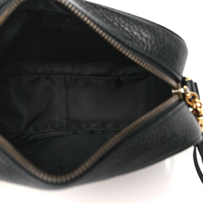 Gucci Pebbled Calfskin Mini Soho Disco Bag Black 5 of 10