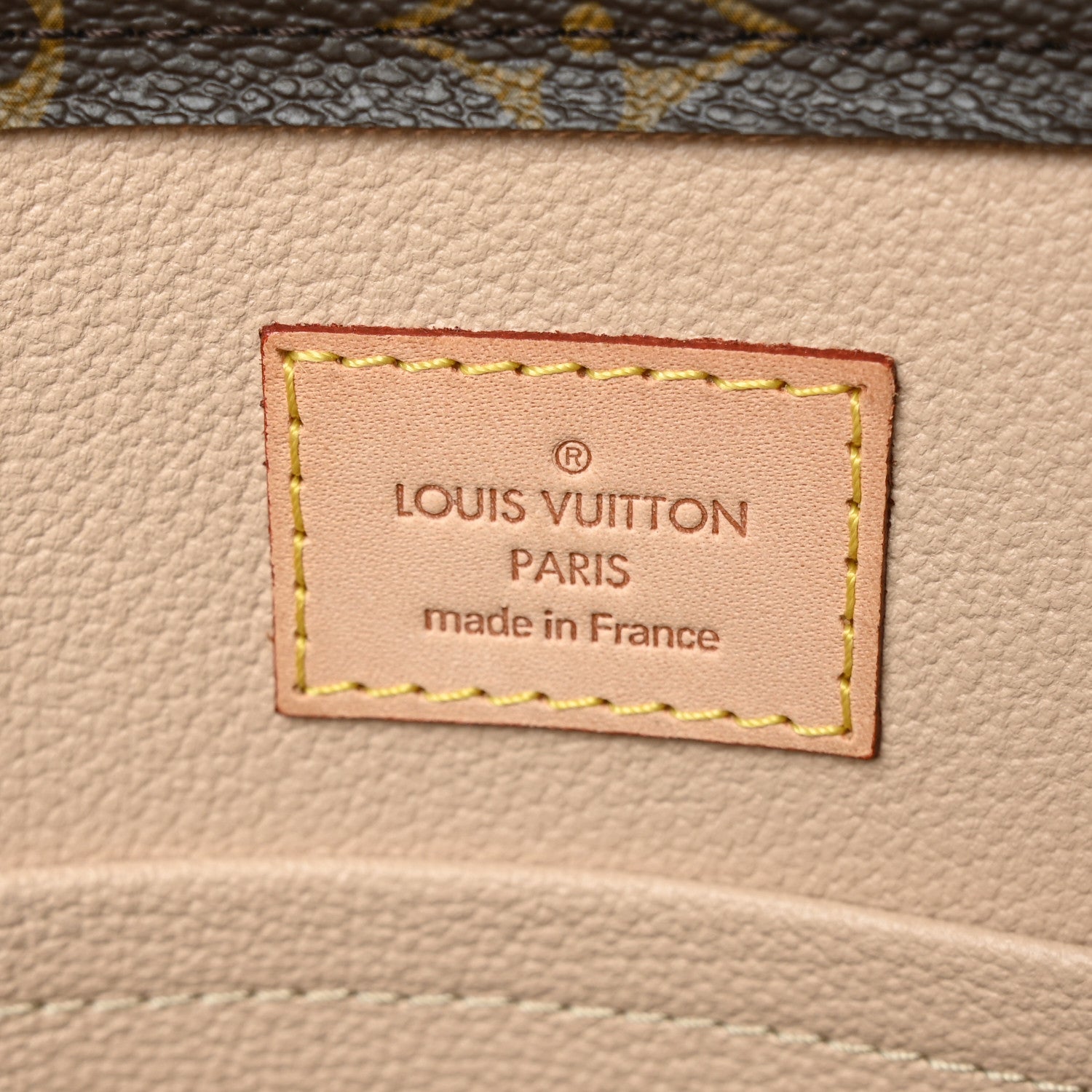 Louis Vuitton Monogram Sac Plat 6 of 8