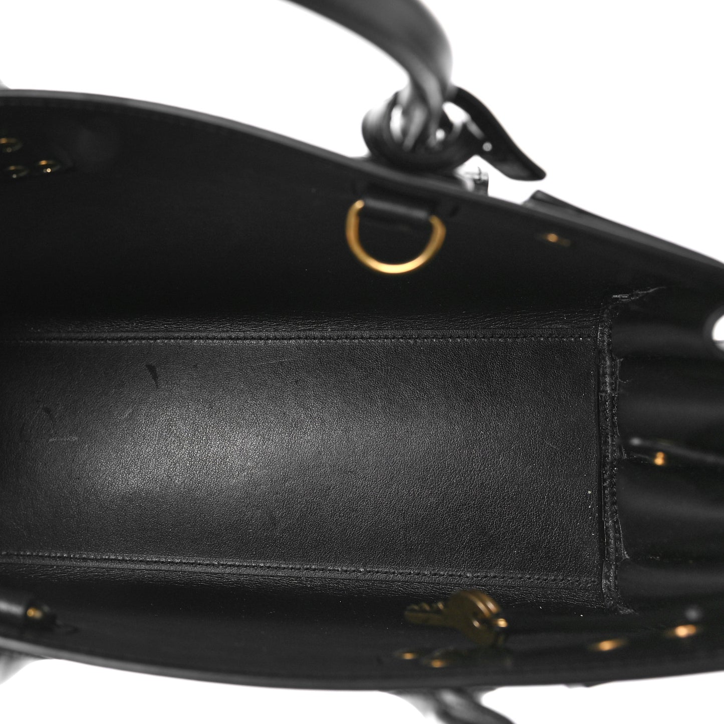 Calfskin Baby Sac De Jour Black