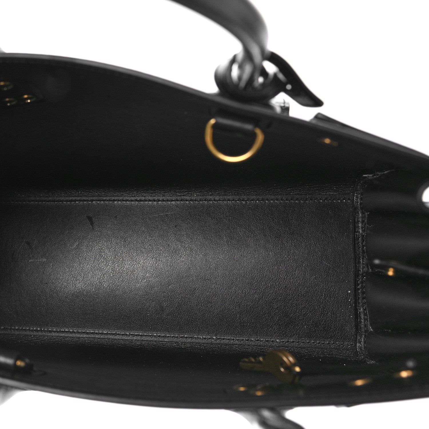Saint Laurent Calfskin Baby Sac De Jour Black 6 of 9