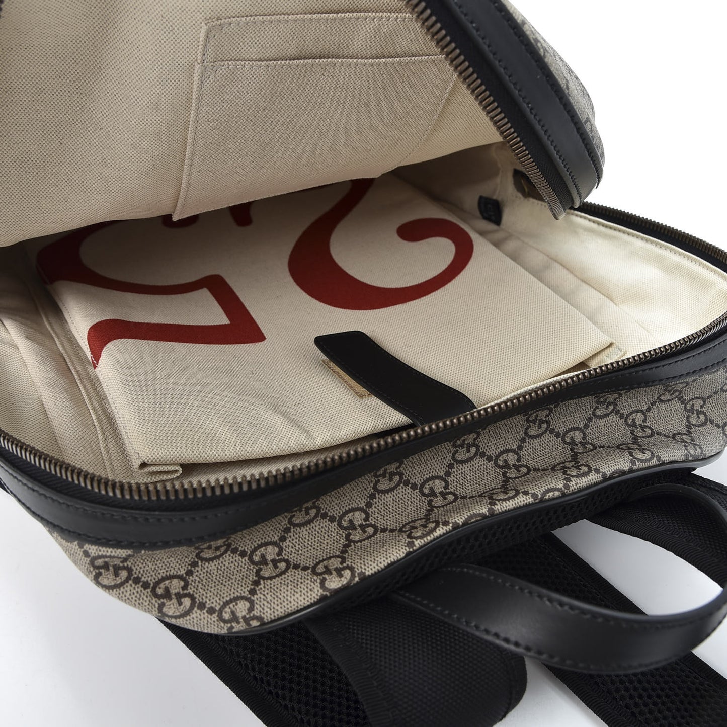 GG Supreme Monogram Kingsnake Dome Backpack