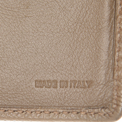 Burberry London Grainy Check Embossed Billfold Wallet Camel 7 of 9