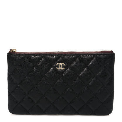 Chanel Caviar Quilted Cosmetic Case Black 1 of 7