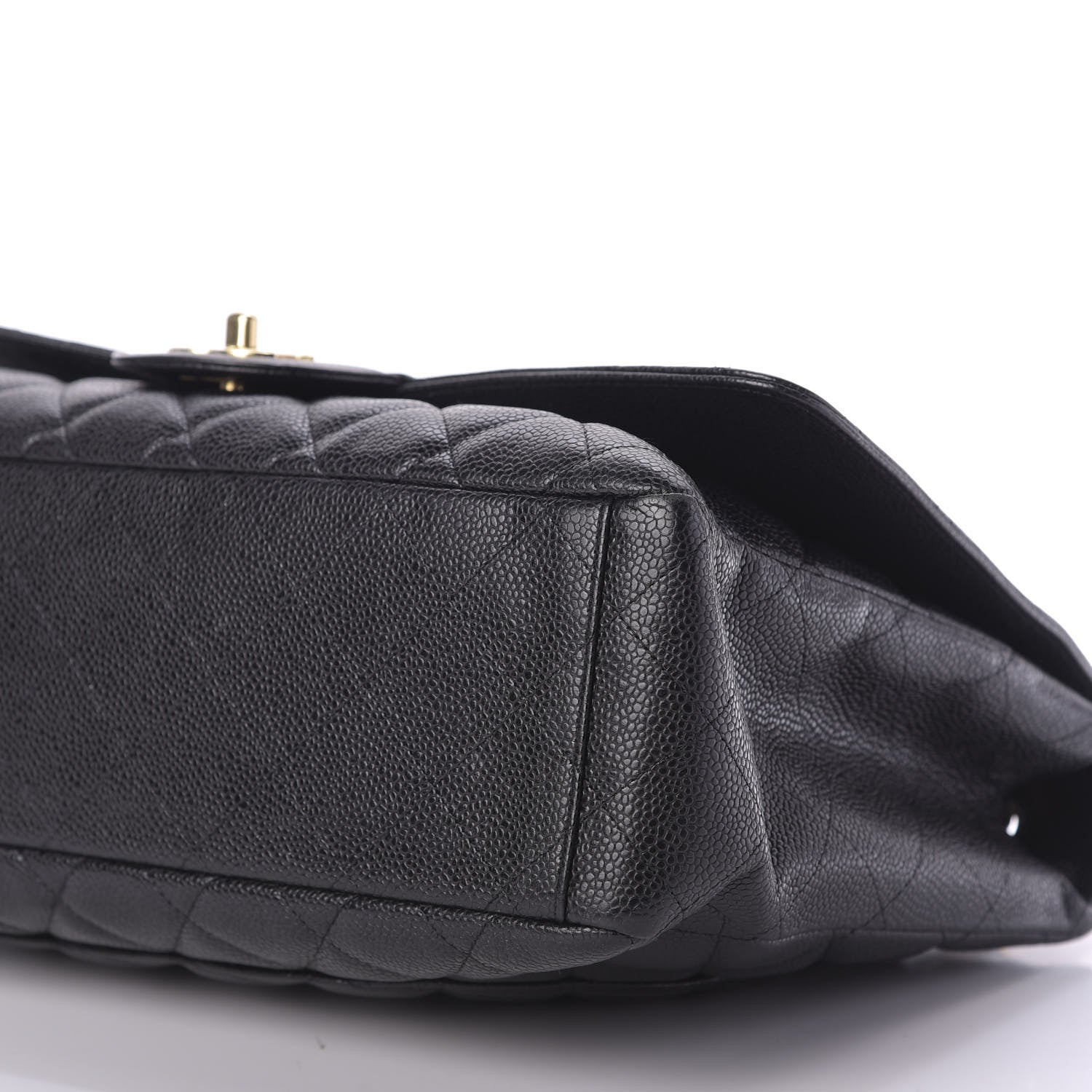 Chanel Caviar Quilted Maxi Single Flap Black 7 of 9
