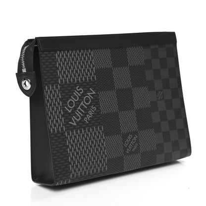 Louis Vuitton Damier Graphite 3D Pochette Voyage 3 of 8