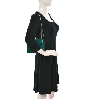 Bulgari Calfskin Serpenti Forever Crossbody Bag Emerald Green 2 of 13