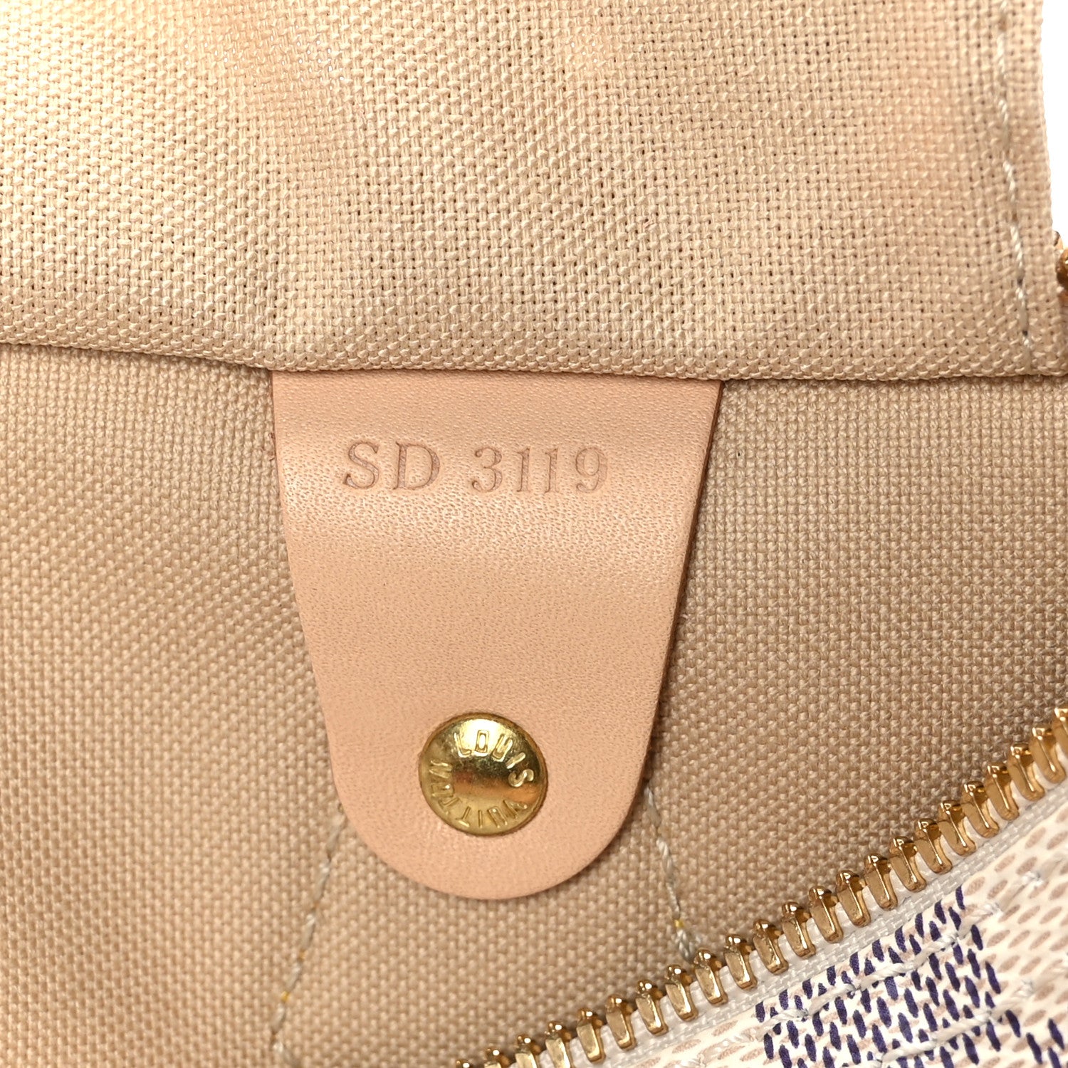 Louis Vuitton Damier Azur Speedy Bandouliere 25 6 of 11