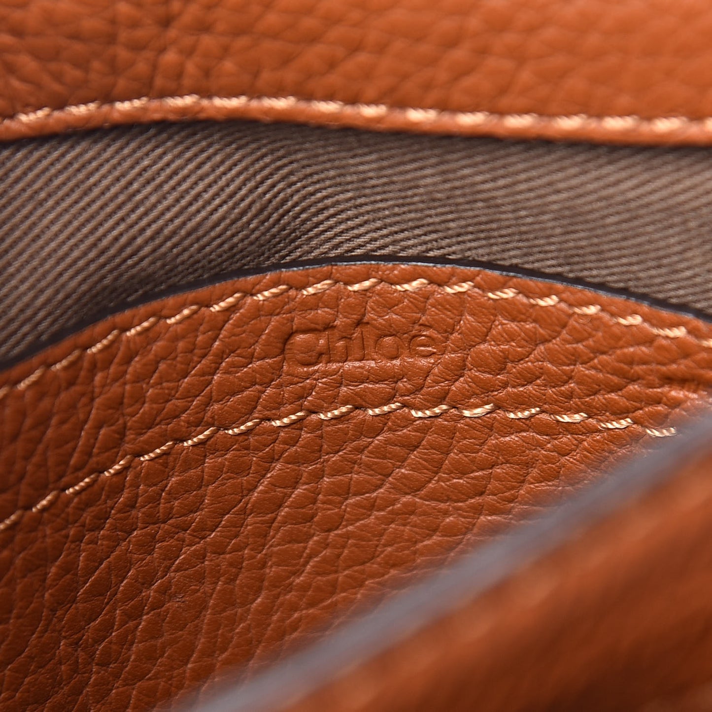 Calfskin Mini Marcie Round Crossbody Bag Tan