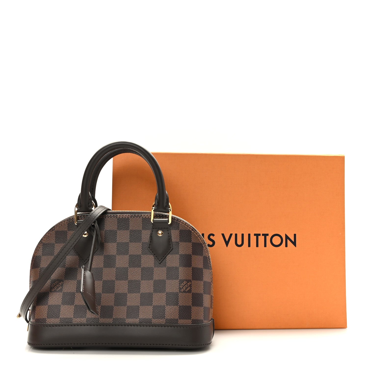 Louis Vuitton Damier Ebene Alma BB 9 of 9