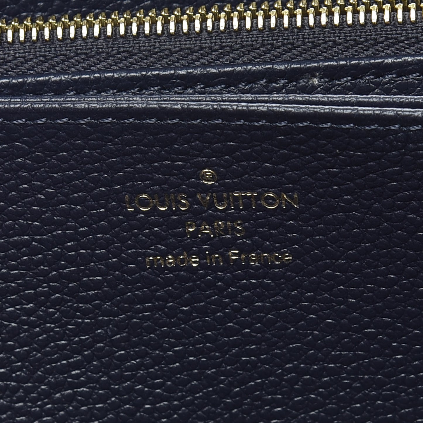 Empreinte Zippy Wallet Marine Rouge
