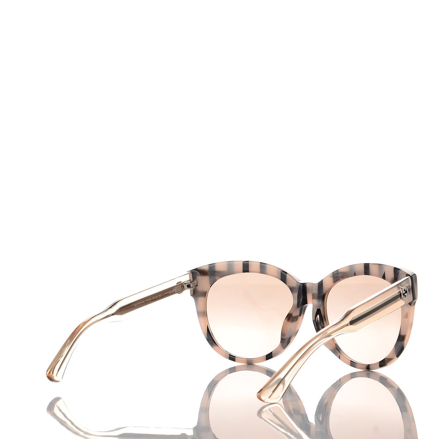 Gucci Cat Eye GG3757/F/S Sunglasses Black Pink 6 of 14