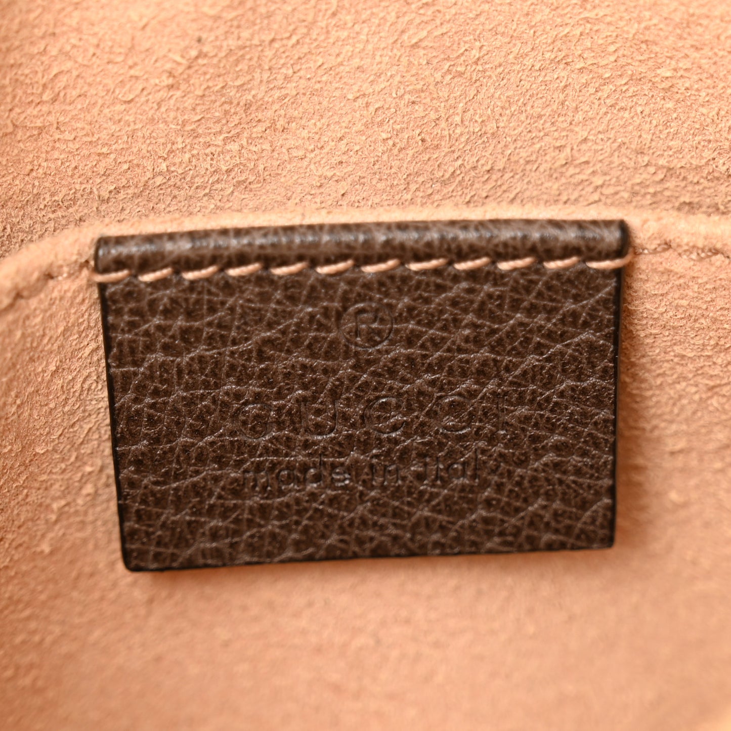 GG Supreme Monogram Web Small Ophidia Belt Bag Dark Brown