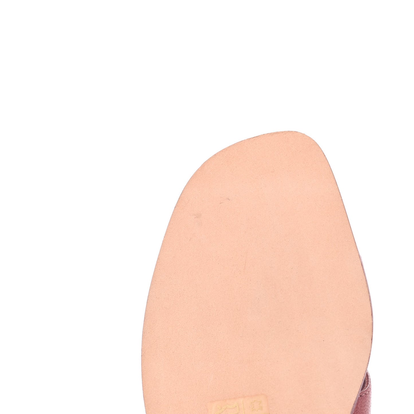 Chevre Oran Sandals 39.5 Rouge Blush