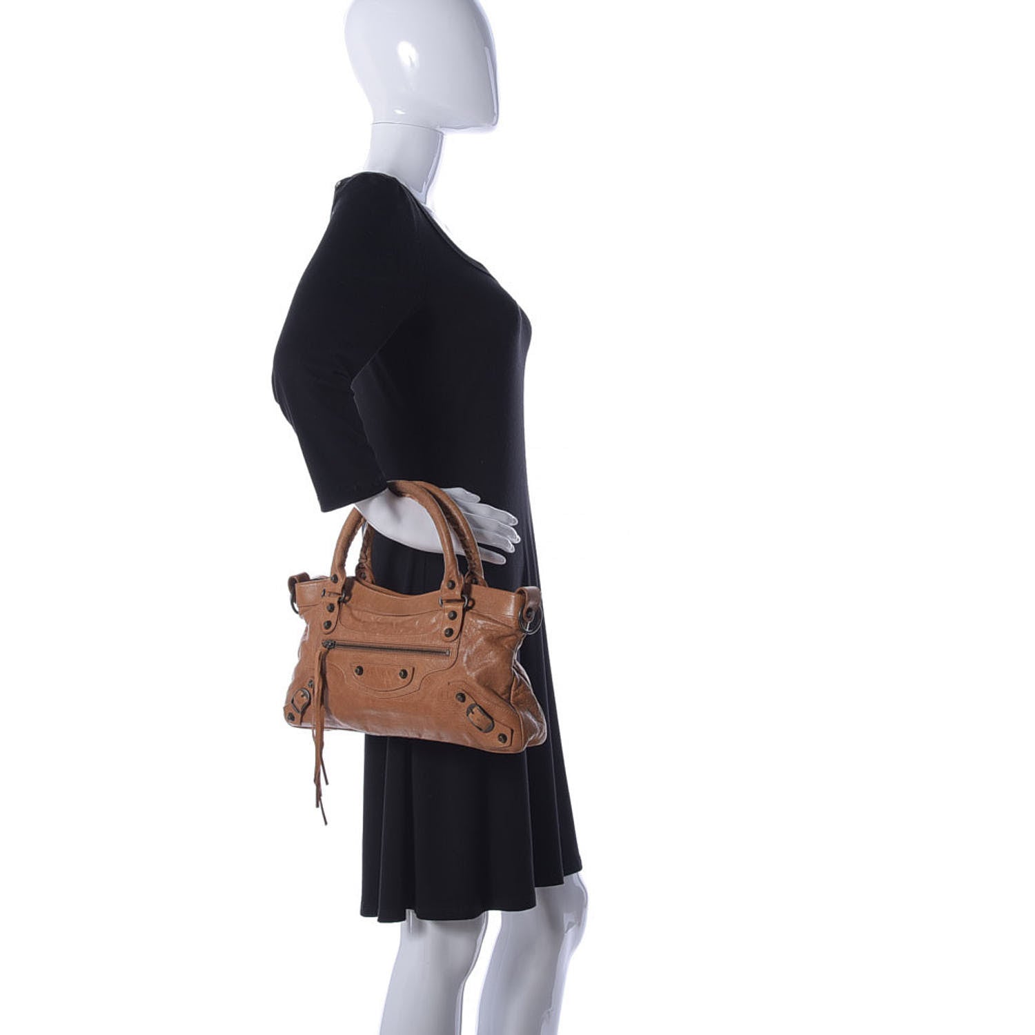 Balenciaga Chevre Classic Hardware First Camel 2 of 27