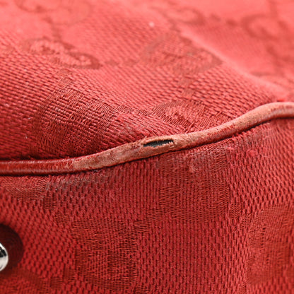 Gucci Monogram Medium Tote Red 17 of 17