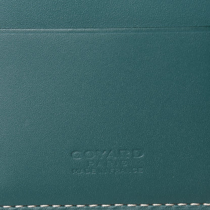 Goyard Goyardine Passport Wallet Green 6 of 8