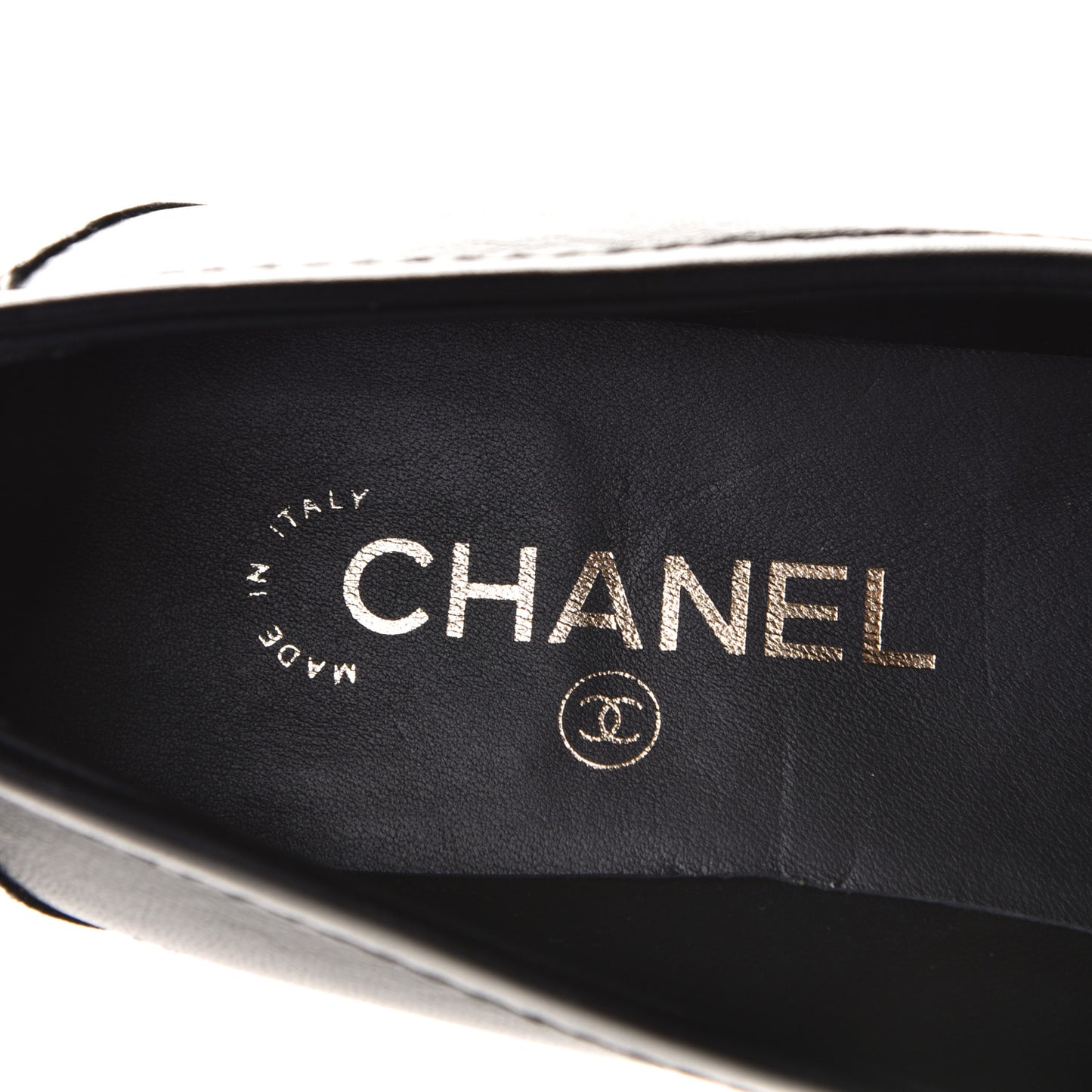 Lambskin Quilted CC Turnlock Loafers 40.5 Black