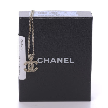 Chanel Tweed Effect CC Necklace Gold 6 of 6