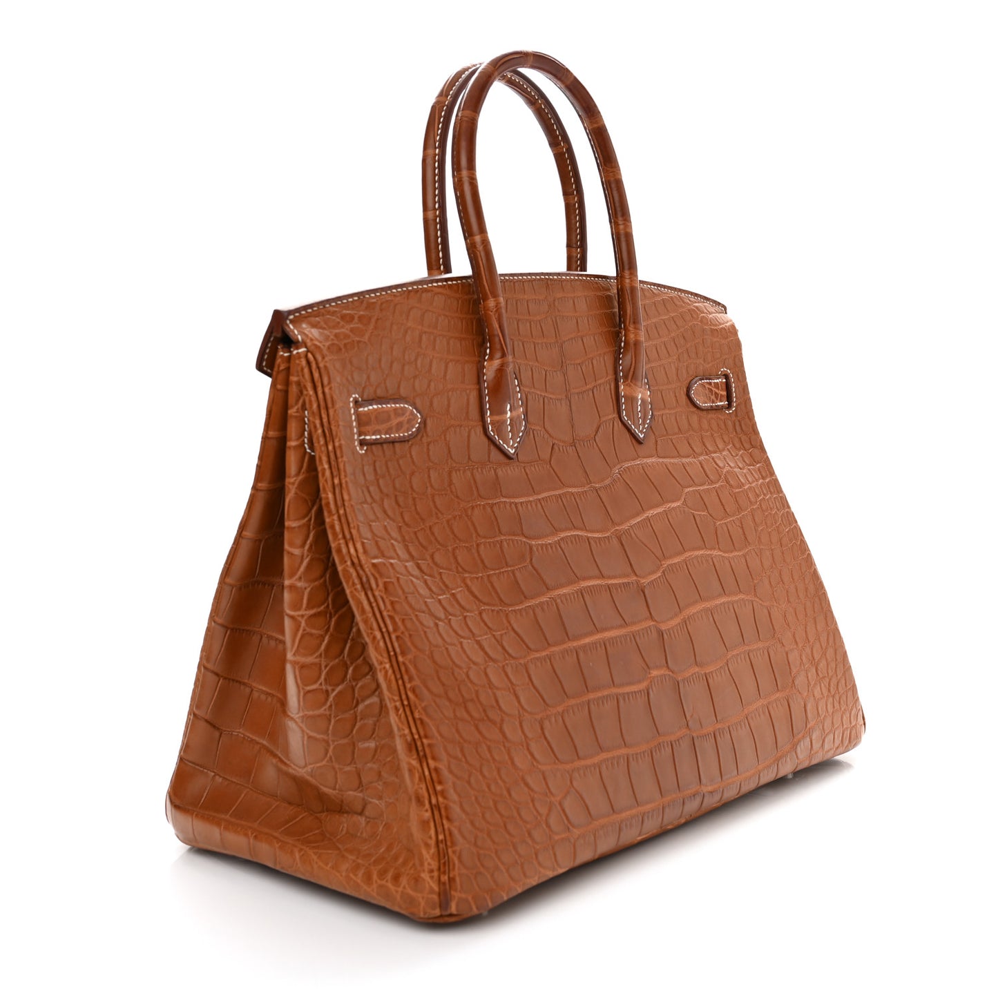 Matte Alligator Birkin 35 Fauve