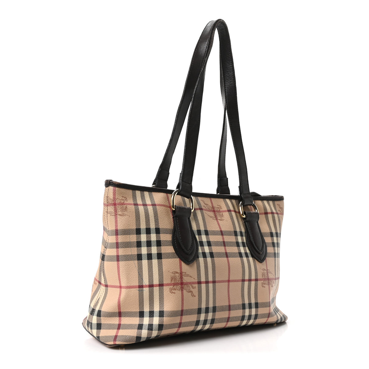 Haymarket Check Medium Regent Tote Chocolate