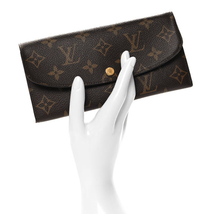 Louis Vuitton Monogram Emilie Wallet Fuchsia 2 of 8