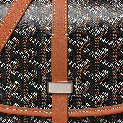 Goyard Goyardine Belvedere II PM Messenger Bag Black Gold 7 of 9