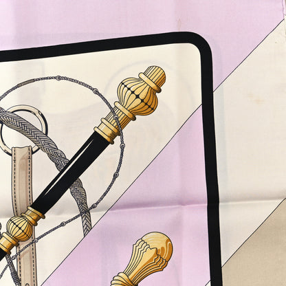 Hermes Silk Clic Clac Tattoo Scarf 90 3 of 3